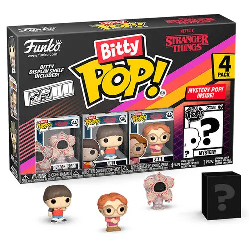 Bitty Pop! Tv: Stranger Things - Demogorgon 4Pk 1