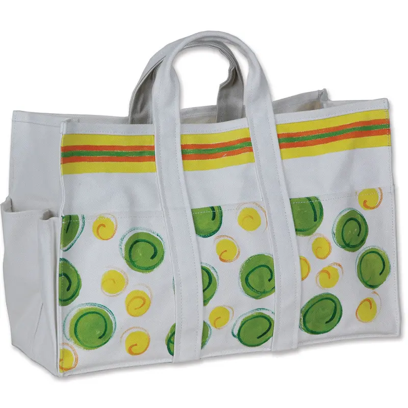 Canvas Tote Bag & Gloves - Summer Dot 1
