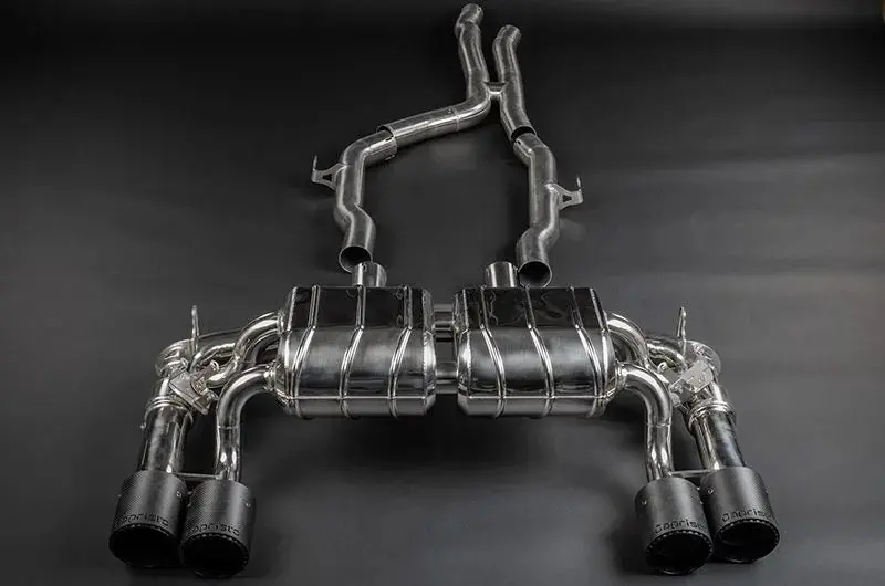 Capristo - Valved Catback Exhaust W/ Wicrom Tips - Bmw F87 M2 Competition 1