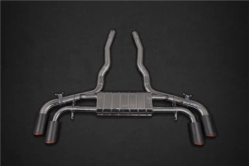 Capristo - Valved Full Exhaust System  W/Carbon Fiber Tips - Bmw F95/F96 X5m/X6m 1