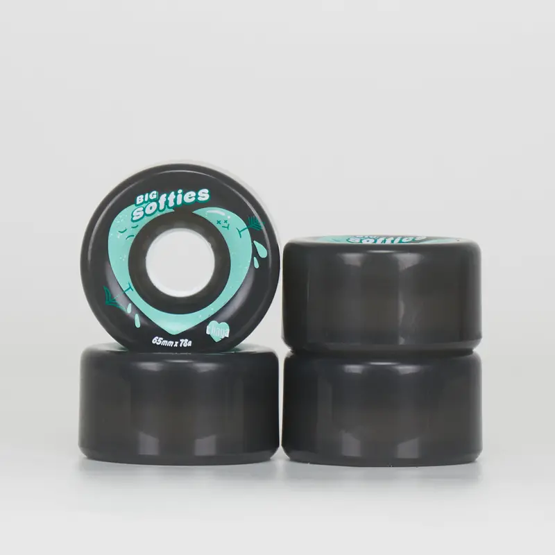 Chaya Big Softies 65Mm/78A - Clear Black 1