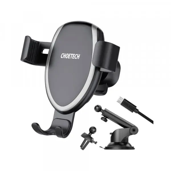 Choetech 10W Wireless Chariging Phone Stand T536-S-201Bk 1