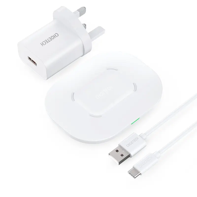 Choetech 15W Fast Wireless Charging Pad - Black 1