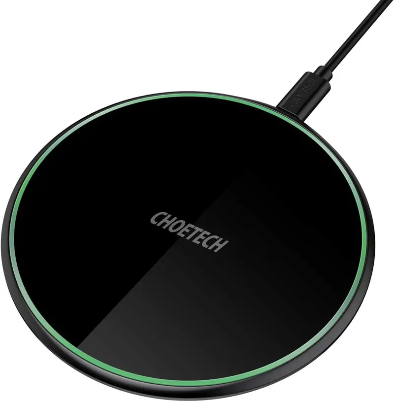 Choetech 15W Fast Wireless Charging Pad - Black (T559-F) 1