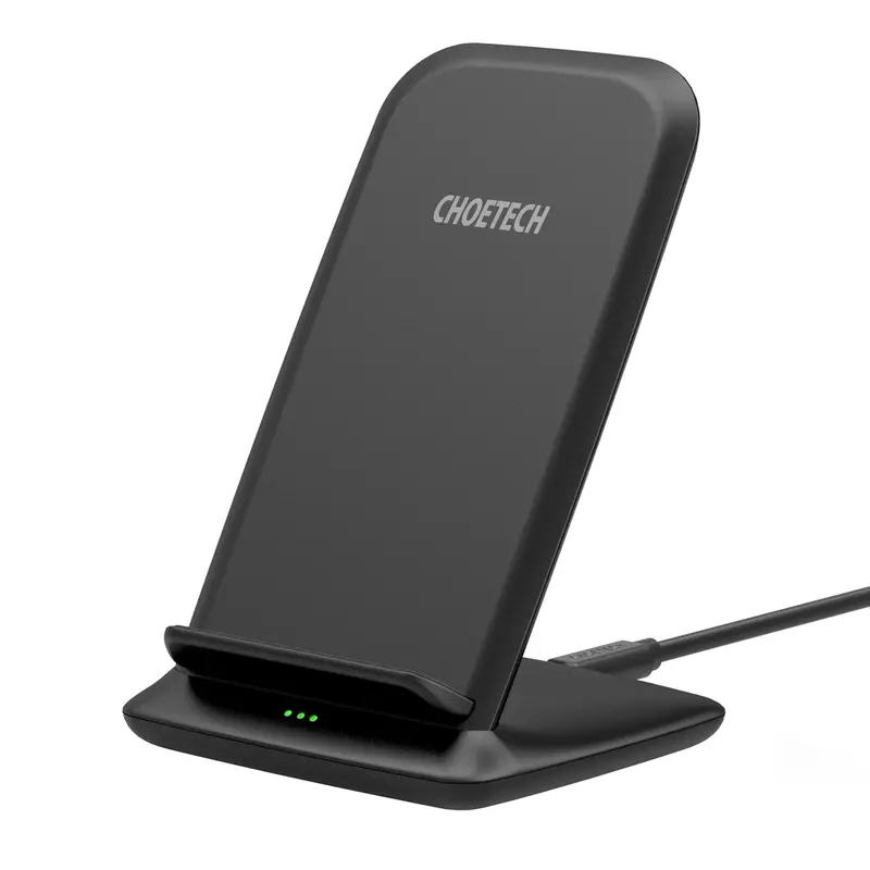 Choetech 15W Wirless Charger Stand - Black T555-F-101Abbk 1