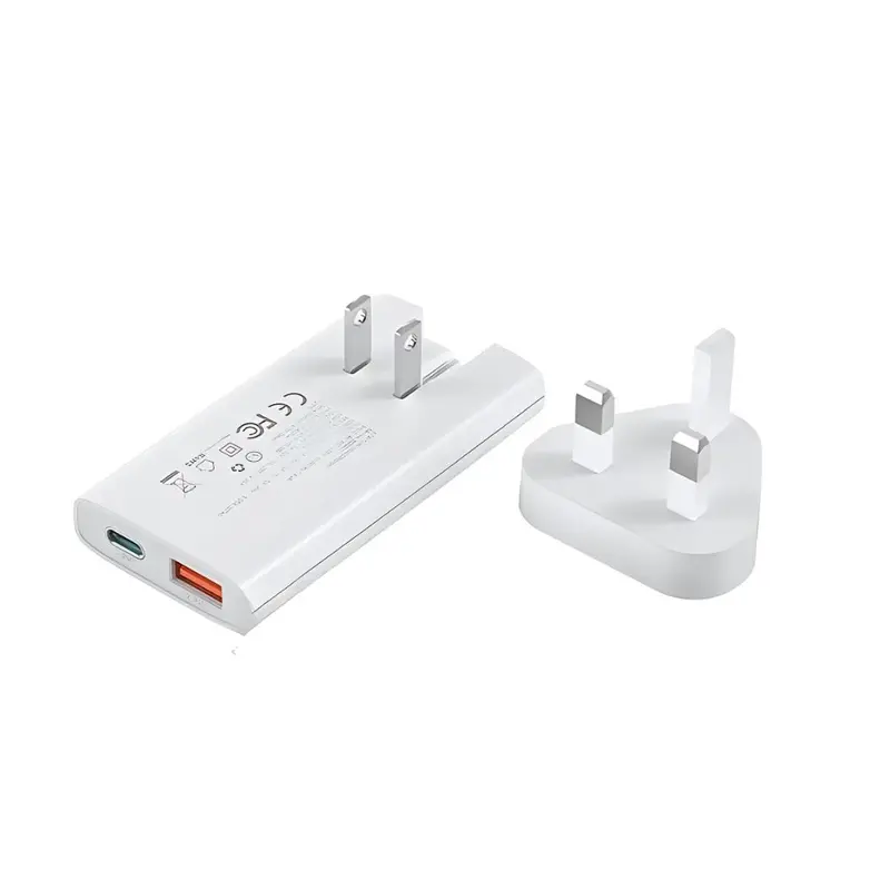 Choetech Pd6011-Uk-Wh 67W Gen Wall Charger With Foldable Plug - White 1