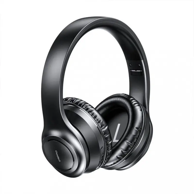 Choetech Stereo Headphone Wireless Active Noise Cancellation - Black 1