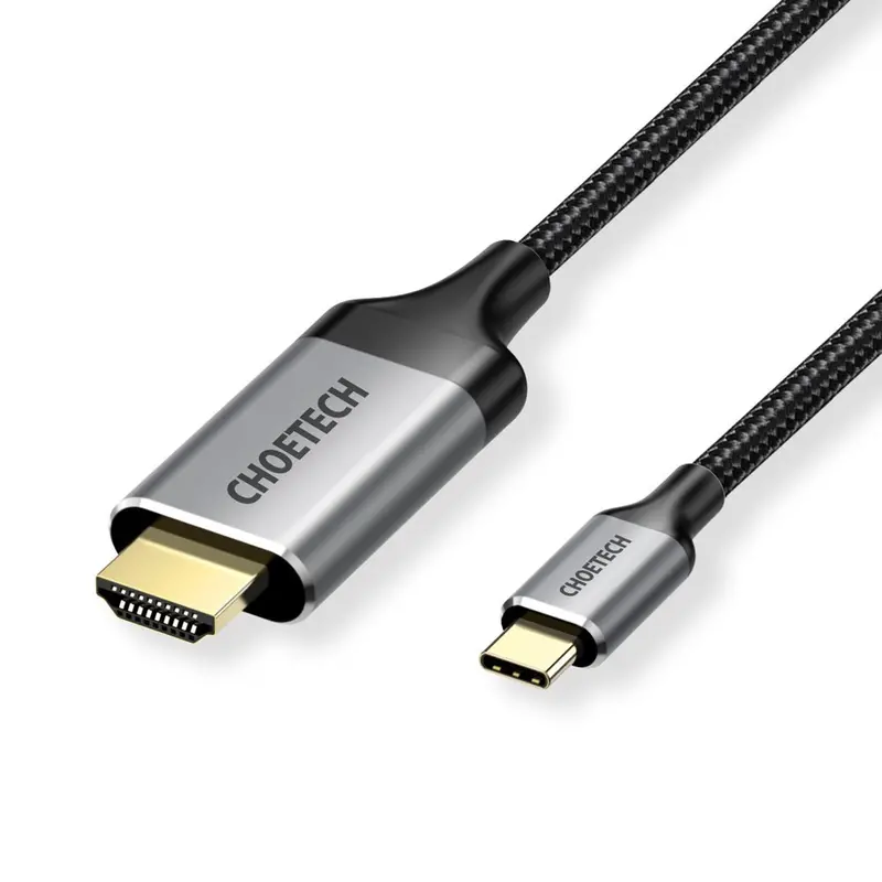 Choetech Type C To Hdmi Cable 1.8M - Black Ch0019 1
