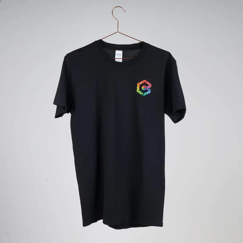 Chroma Logo T-Shirt - Black 1