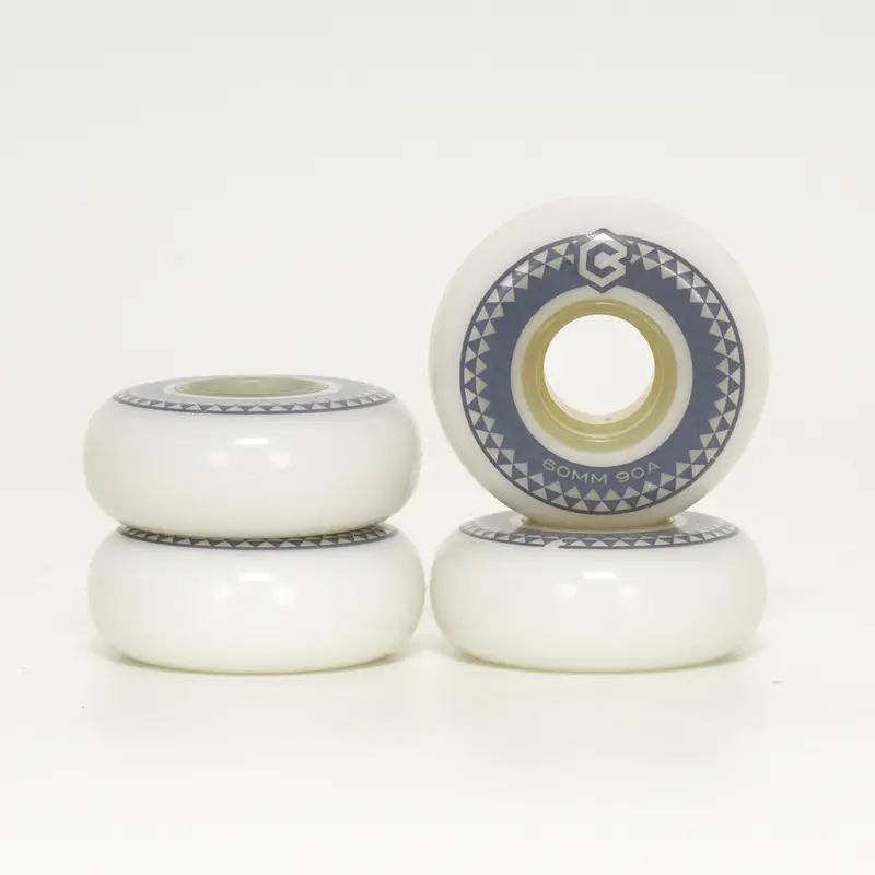 Chroma Team 60Mm 90A Wheels - White (4-Set) 1