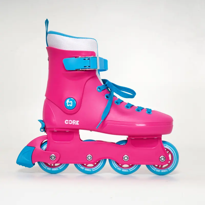 Core Retro Inline Adjustable Skates - Kids (Pink) 1
