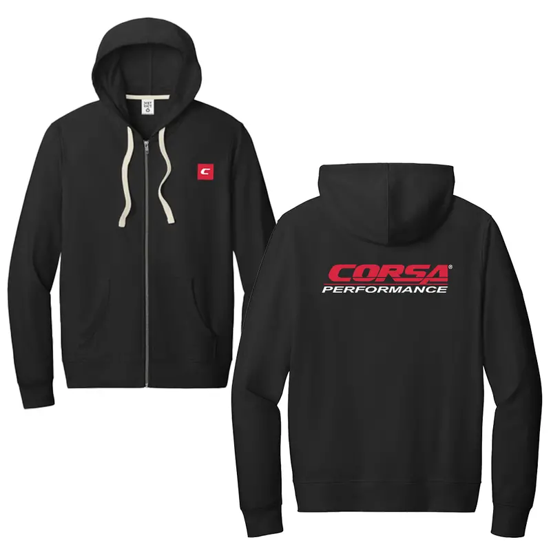 Corsa Performance Sweatshirt - Red & Black 1