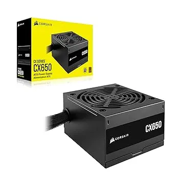 Corsair Cx Series Cx650 650 Watt 80 Plus Bronze Atx Power Supply (Uk) 1