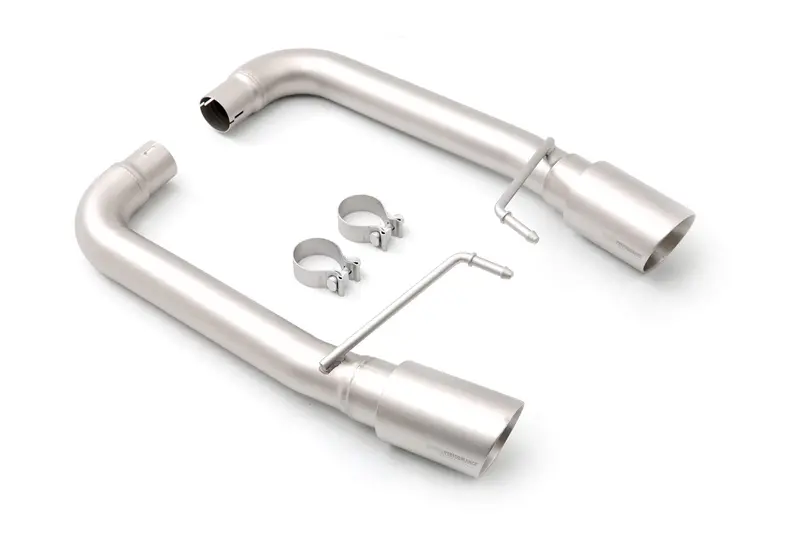 Cp-E Austenite Ford Mustang Ecoboost Muffler Delete Axle Back Exhaust System 1