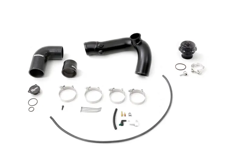 Cp-E "Exhale" Ford Focus Rs Cold Side Intercooler Hard Pipe With Tial Bov 1