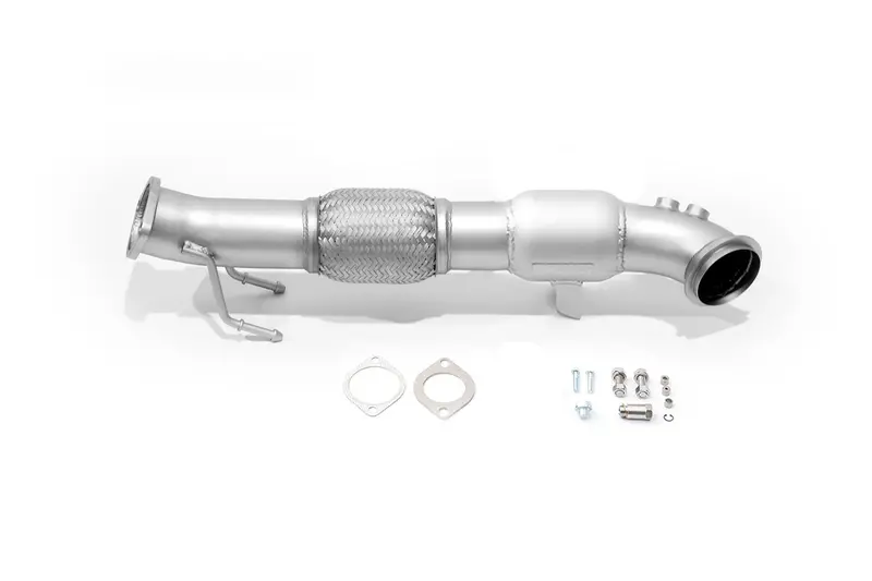 Cp-E Qkspl Ford Focus St 2.0 Ecoboost Downpipe (Cat & Decat) 1