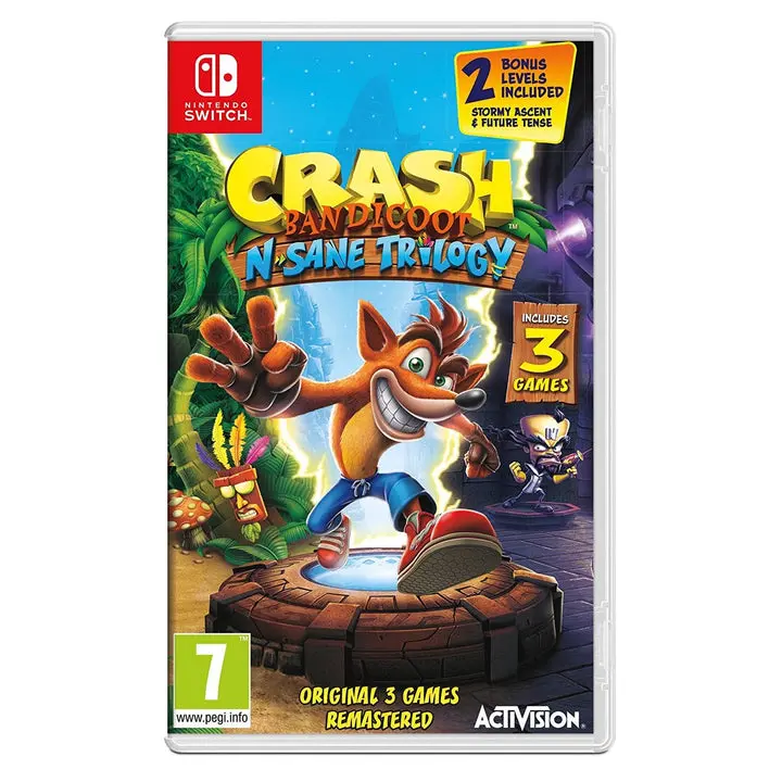 Crash Bandicoot N Sane Trilogy For Nintendo Switch 1