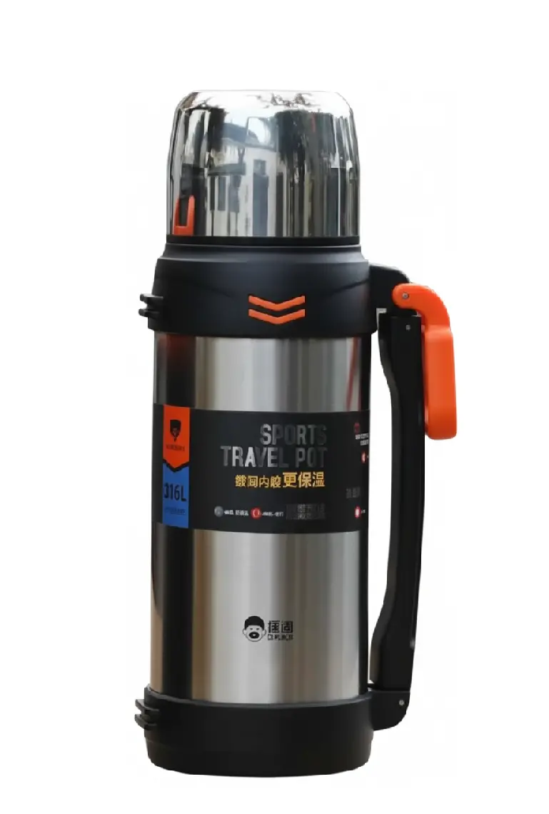 D.Kadi Kd9113-2000S Vacuum Bottle 2L - Silver 1