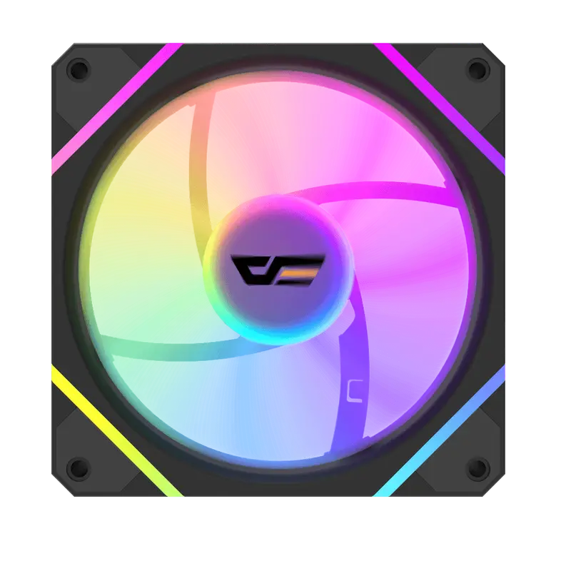 Darkflash Dm12 Pro 5X1 Case Fan, Black 1