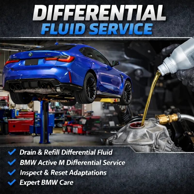 Differential Fluid Service - Bmw (M-Models) 1