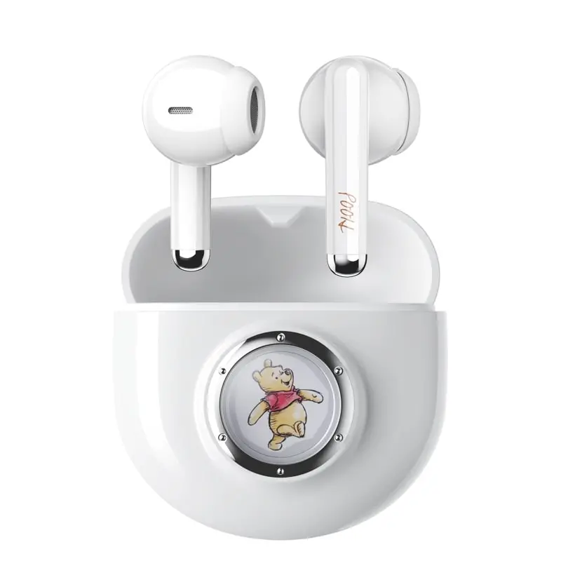 Disney Qs-11 Blutooth Wireless Headphones Winnie White 1