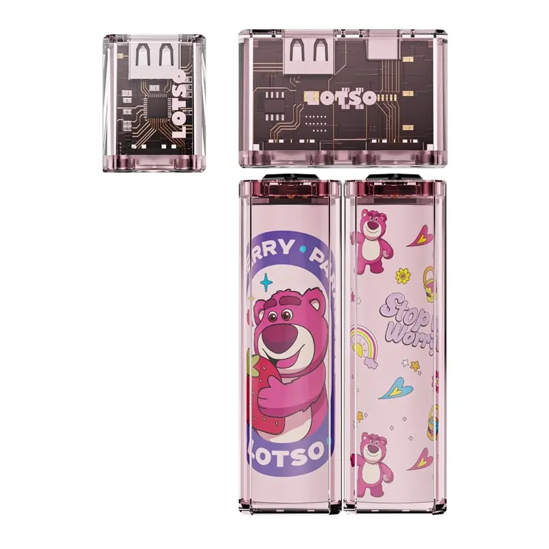 Disney Qs-D01 Set Transparent Magnetic Power Bank-5000 Mah 1