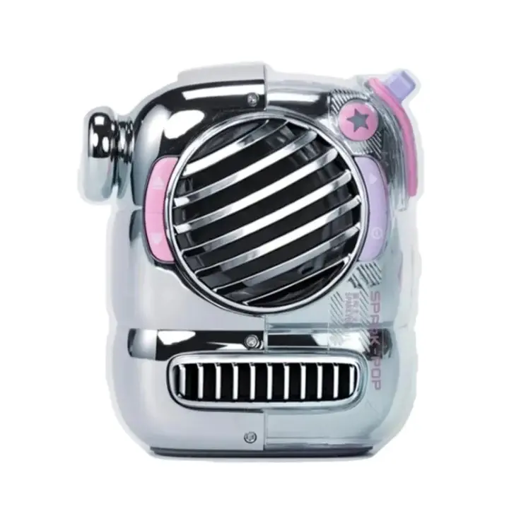 Divoom Spark-Pop Portable Bluetooth Mini Speaker - Pink 1