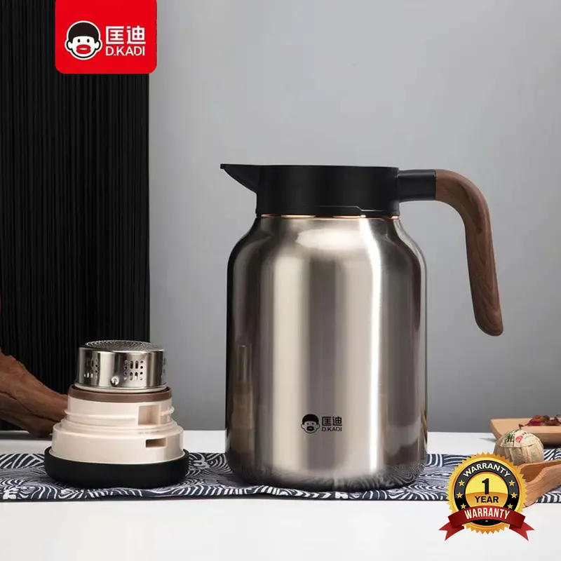 Dkadi Kd9068 Vacumm Bottle 1800Ml- Silver 1