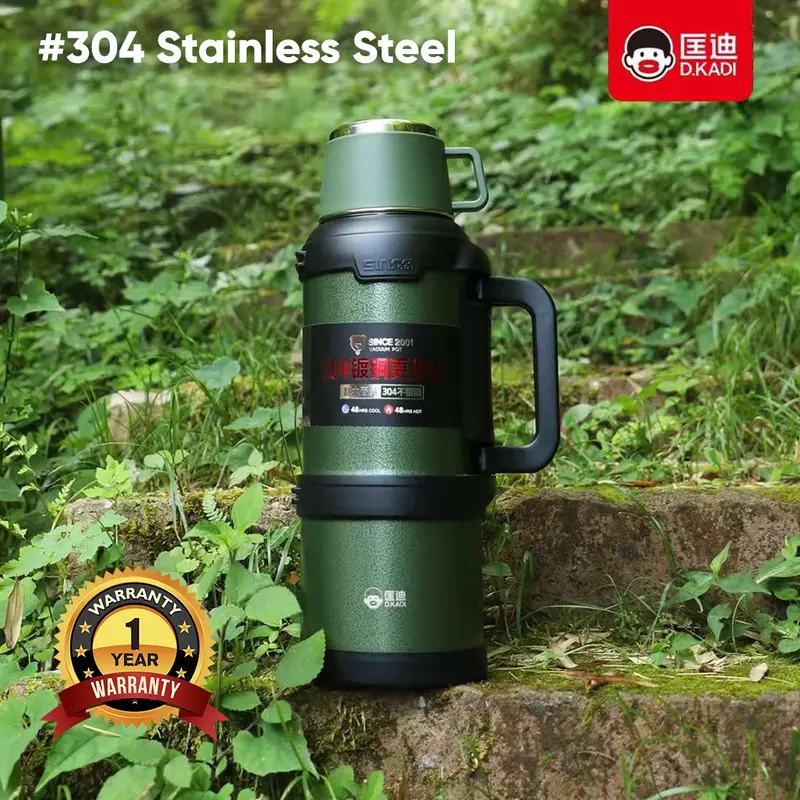 Dkadi Kd9103 Vacumm Bottle 4000Ml- Green 1