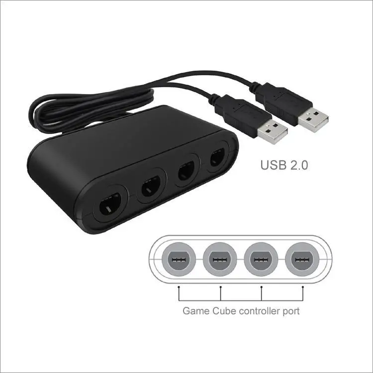 Dobe 3 In 1 Gc Controller Adapter For Nintendo Switch Tns-1894 1