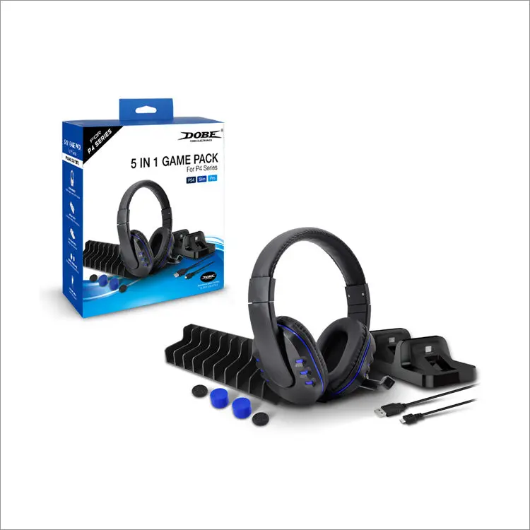 Dobe Protective Pack 5 In 1 For Ps4 Tp4-18101 1
