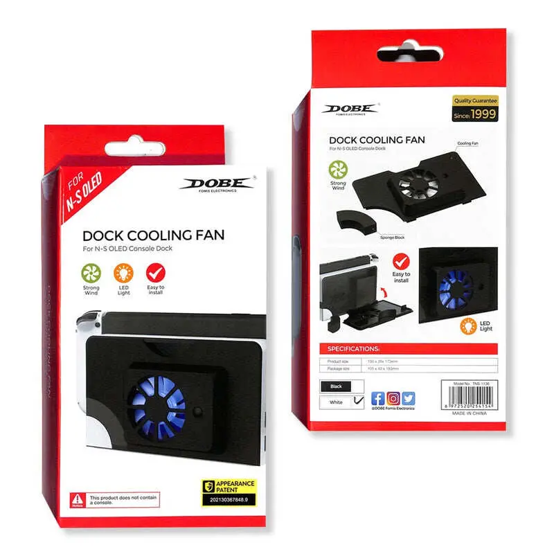 Dobe Switch Oled Dock Cooling Fan Console Dock 1