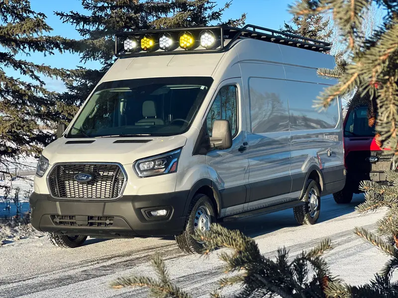 Eagle - Roof Rack - The Nest - Transit 148 Ext With Drop-Down Overhang 10" 1