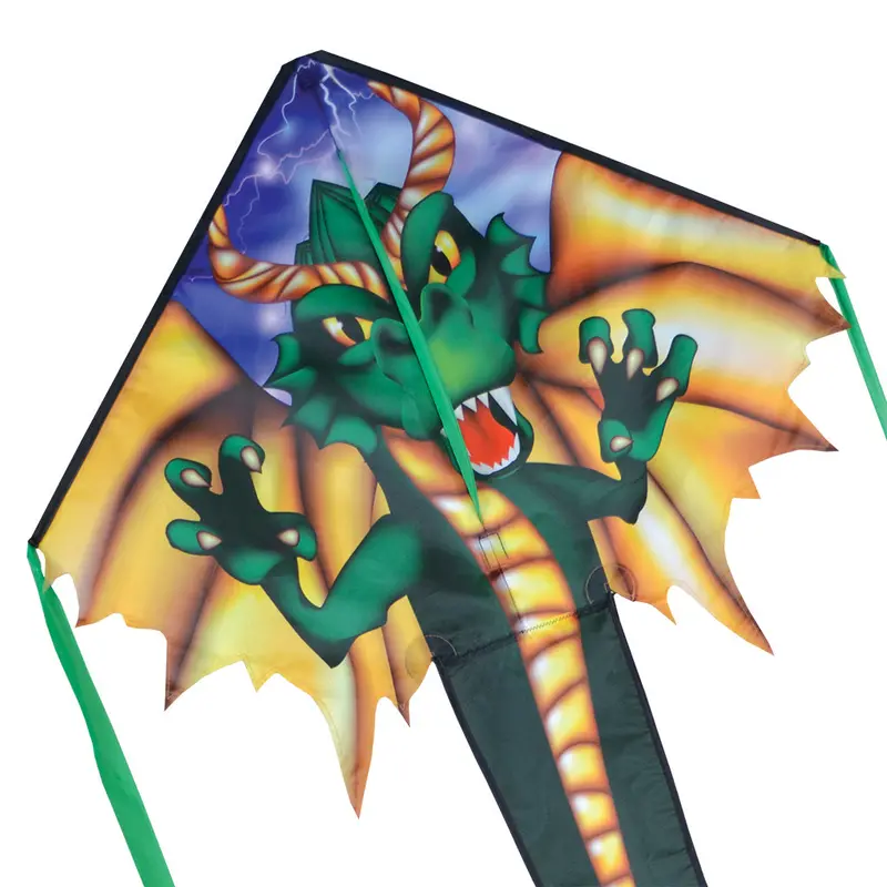 Easy Flyer Kite - Emerald Dragon 1