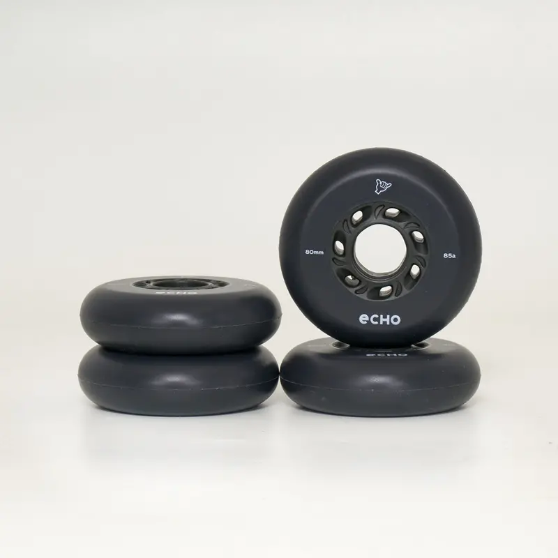 Echo Drift 80Mm Wheels - Grey (4-Set) 1