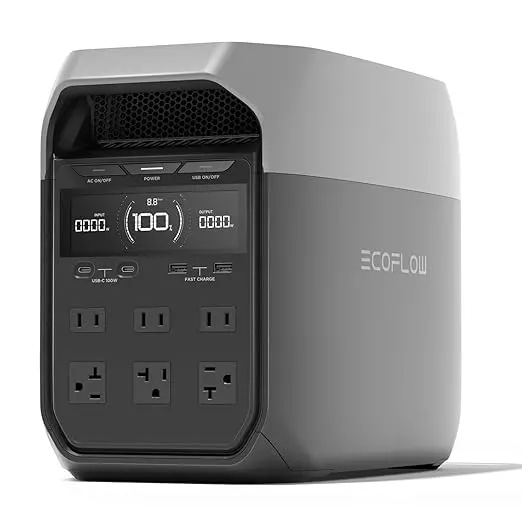 Ecoflow Delta 3 Plus Portable Power Station (1024Wh / 1800W) Surge 3600W 1