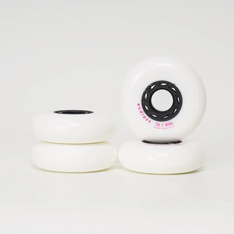 Endless 76Mm Wheels - White (Set Of 4) 1