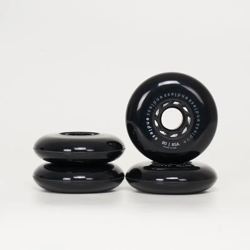 Endless 80Mm / 85A Wheels - Black 1