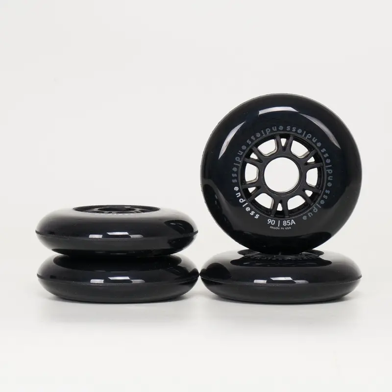 Endless 90Mm / 85A Wheels - Black 1