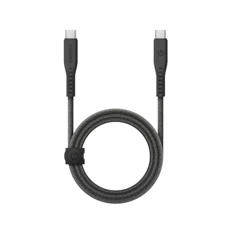 Energea Flow C-C Cable 480Mbps, 240W With Mct 3M - Black 1