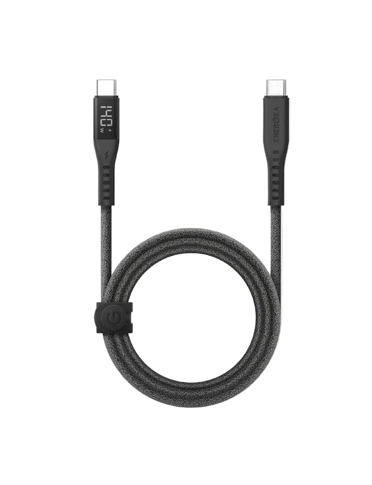 Energea Flow Usb-C To Usb-C Cable 1.5M - Black 1