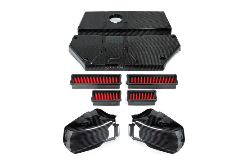 Eventuri - Carbon Fiber Airbox Lid & Intake Scoops- Bmw F97/F98 X3m/X4m 1