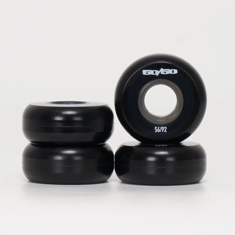 Fifty-50 56Mm 92A Wheels - Black 1
