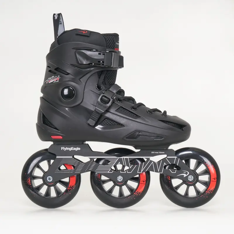 Flying Eagle Avian 3-Wheel Inline Skates - Black 1