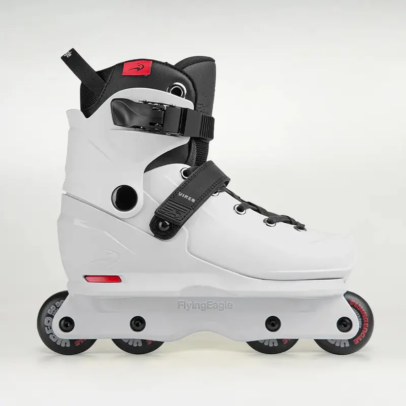 Flying Eagle Vireo - Kids Adjustable Aggressive Inline Skates - Off White [Pre Order] 1