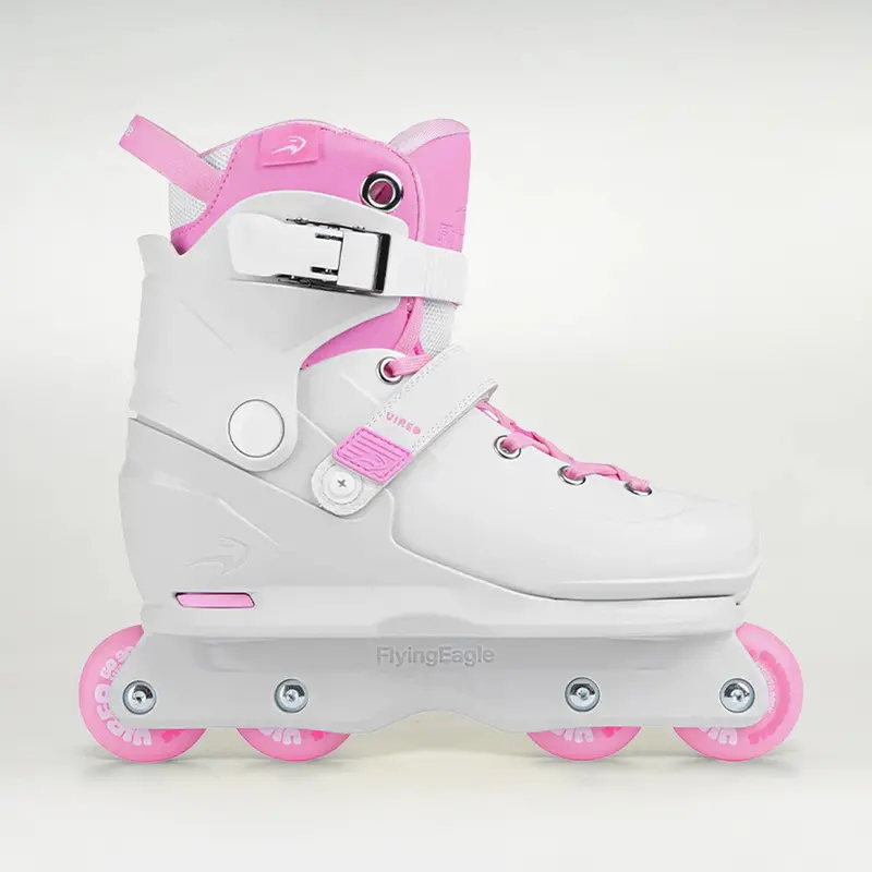 Flying Eagle Vireo - Kids Adjustable Aggressive Inline Skates - Soft Pink [Pre Order] 1
