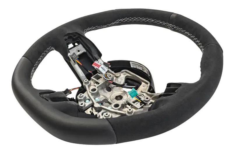 Ford Performance Mustang Alcantara Steering Wheel - Black Sightline (2015-2017) 1