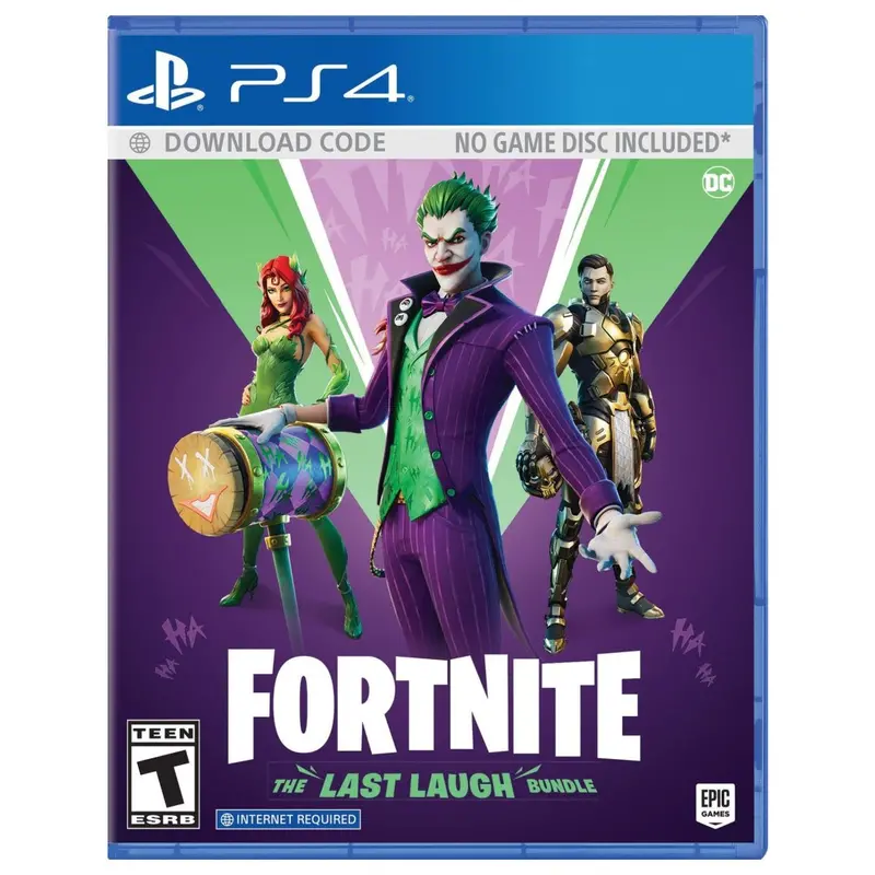 Fortnite The Last Laugh Bundle (No-Disc) For Playstation 4 "Region 1" 1