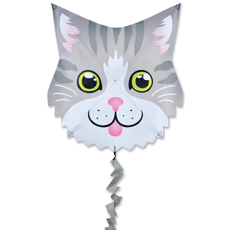 Fun Flyer Kite - Gray Cat 1