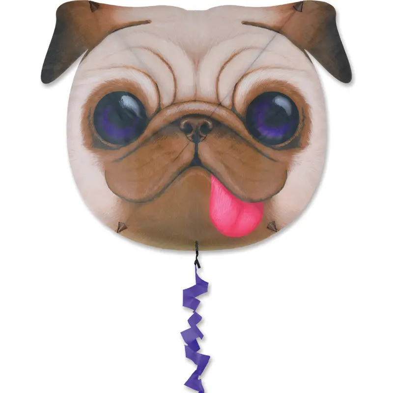Fun Flyer Kite - Pug 1